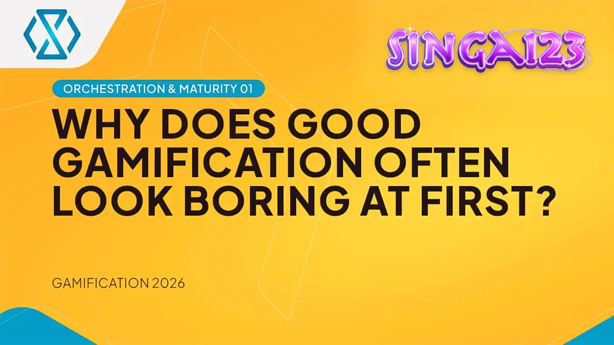 Visual representasi dari strategi gamifikasi iGaming yang terstruktur dan berkualitas.